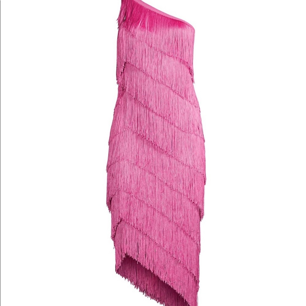 Norma Kamali Fringe dress